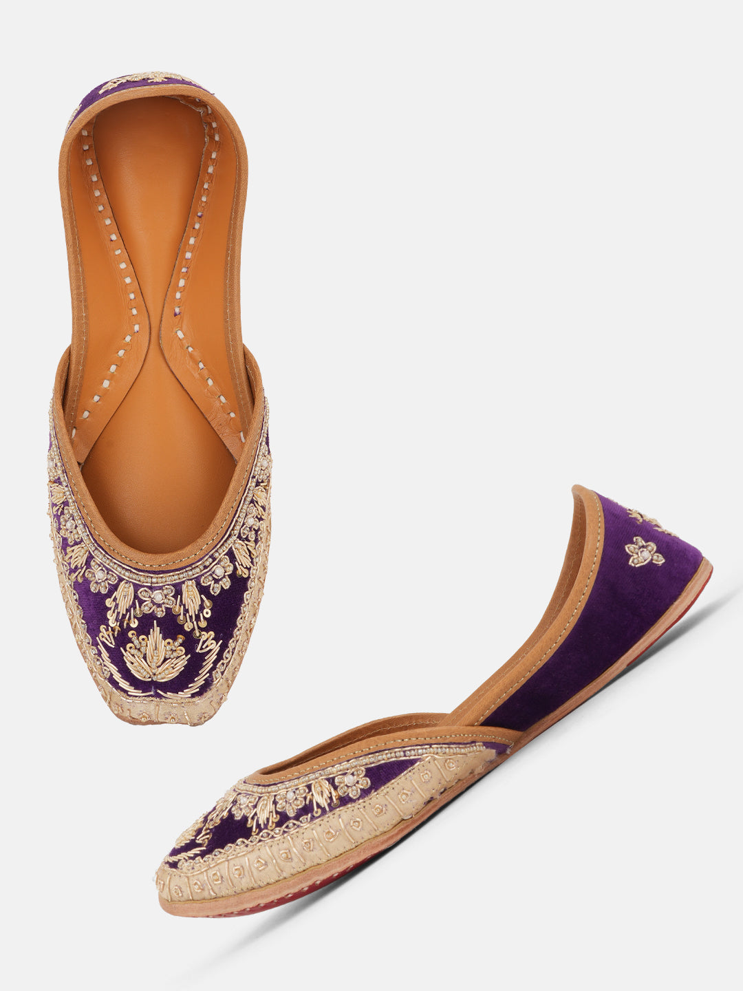 purple jutti
