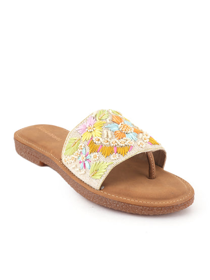 Ivory Bloom Vegan - Slip-Ons