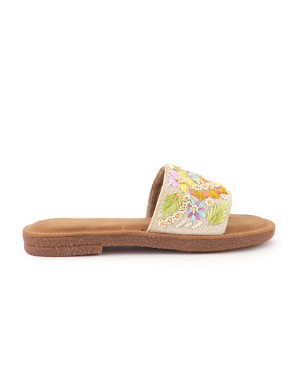 Ivory Bloom Vegan - Slip-Ons