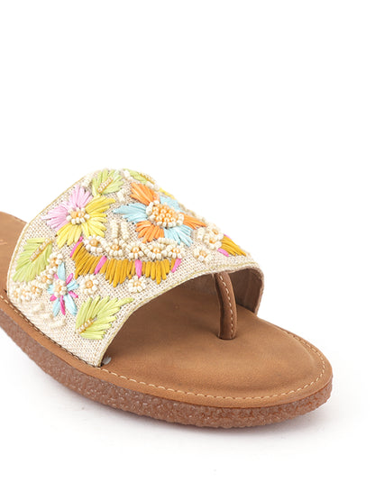 Ivory Bloom Vegan - Slip-Ons
