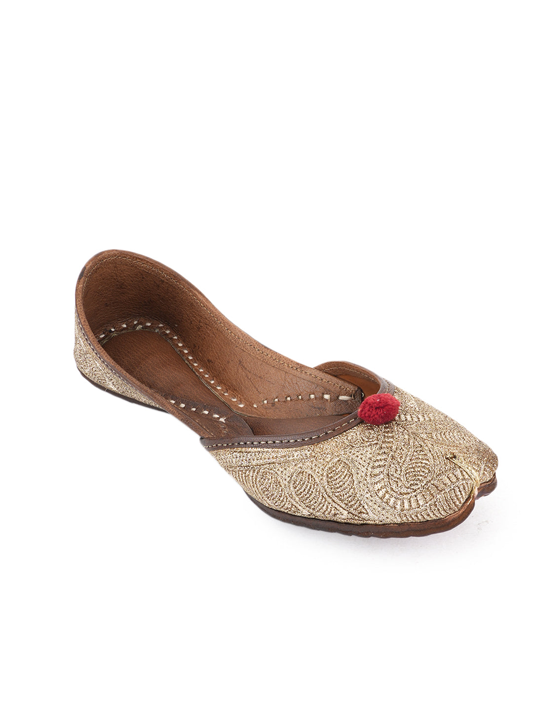 Zarmina Royale Zari Jutti