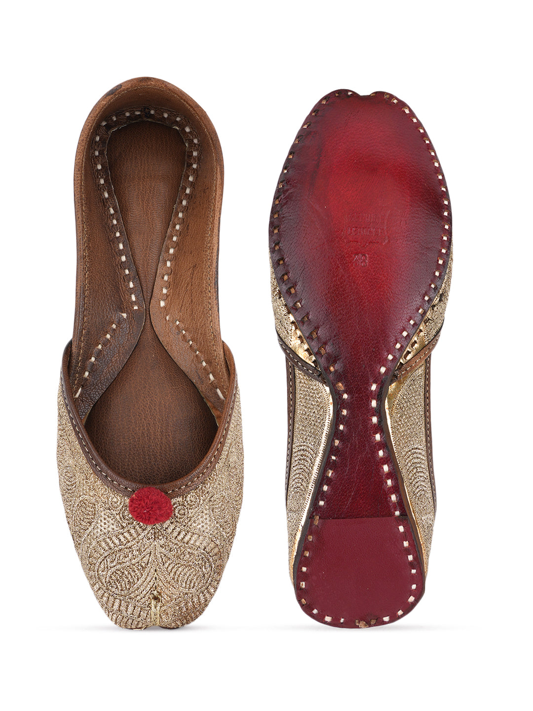 Zarmina Royale Zari Jutti