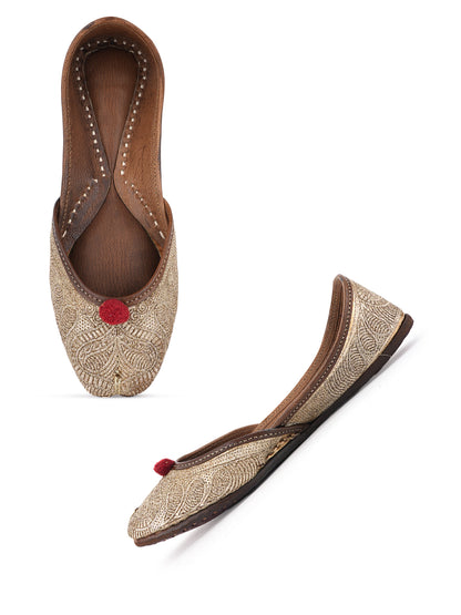 Zarmina Royale Zari Jutti