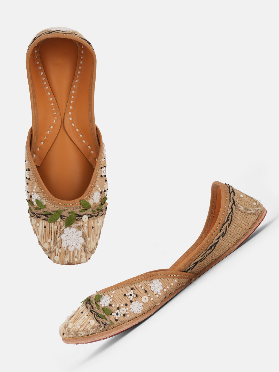 boho jute jutti