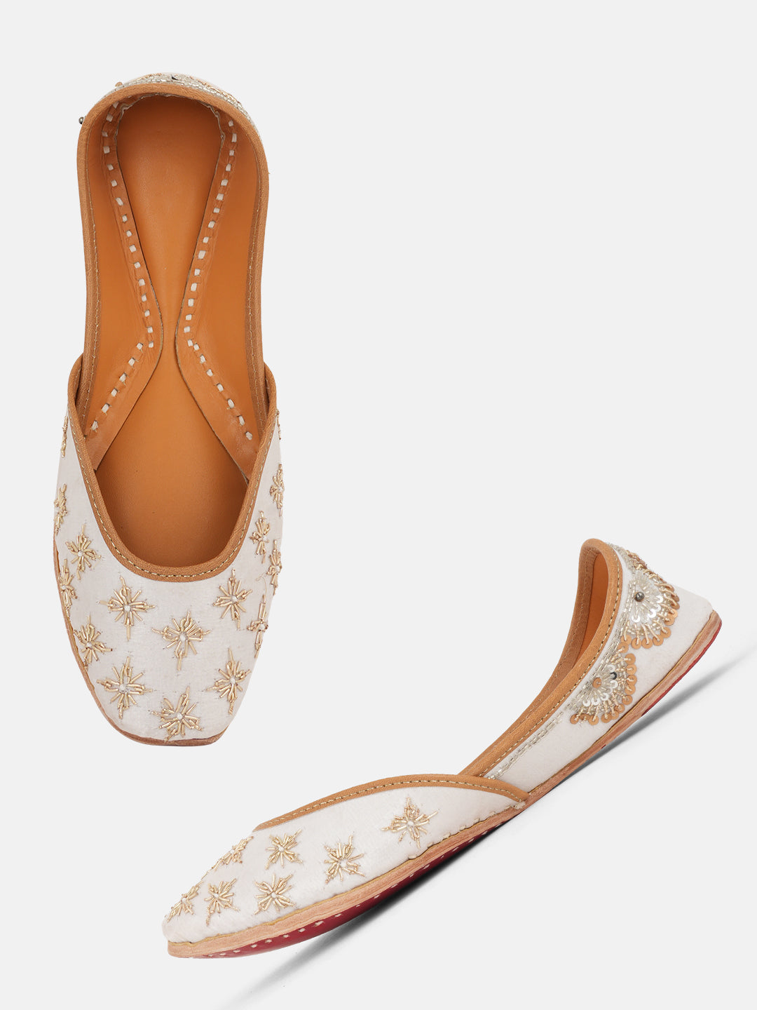 white jutti