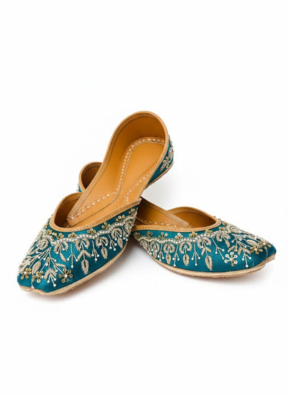 teel blue jutti