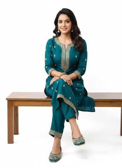 teel blue jutti