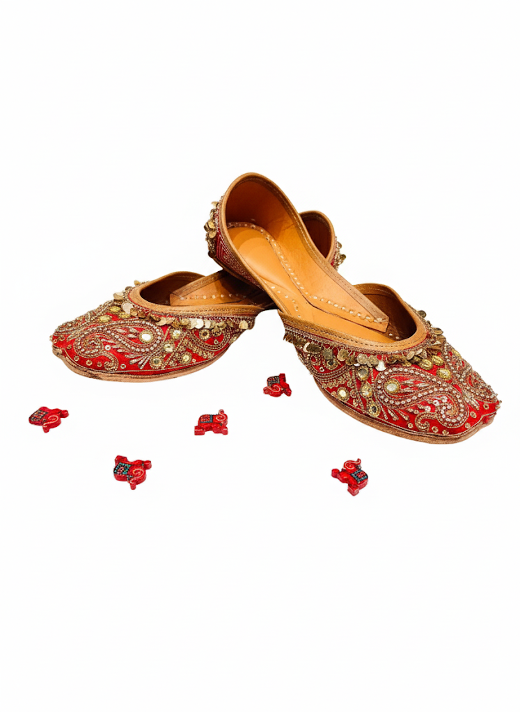 AMBI EMBELLISHED LEATHER JUTTI